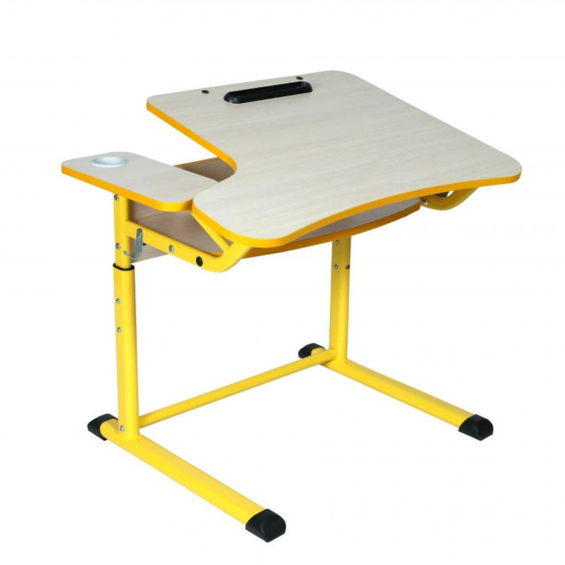 Стіл учнів. 1-місн., №3-6, АНШАР ГРУП (70350), 730х560х580-760мм, стільниця -комбінована – фіксована та з регул. кута нахилу стільниці за допомогою ростомата